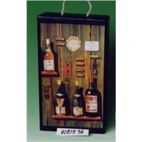 Double Wooden Wine Box 4