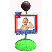 polyresin baby photoframe