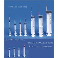 Disposable syringe with/without needle