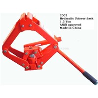 1.5 Ton Capacity Hydraulic Scissor Jack