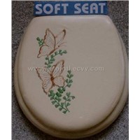 Embroidery toilet seats/JATO-ETS06