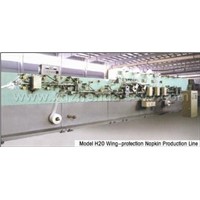 H20 wing protection napkin production machine