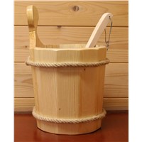 Wooden Bucket for Sauna