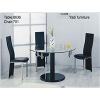 Dining Table-8636 Chair-701