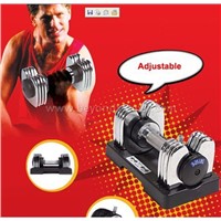 Adjustable Electro-plated Dumbell