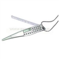 Calculator Pen with Ruler