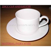 Ivory ware cups &amp;amp;amp; saucers