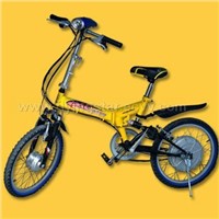 Foldable Electric Bicycle with Eco-friendly Battery