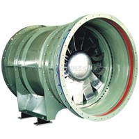 DTF(R) Tunnel Ventilation Fan (TVF) with Bell Mouth and Hi-temp Flexible Duct