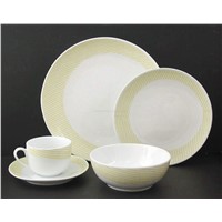 Porcelain Dinnerware with Decoration