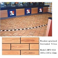Wooden-grained Extruded Ceramic Tiles