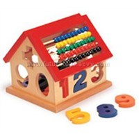 wooden house
