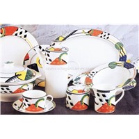 tea sets, coffee sets and dinner ware
