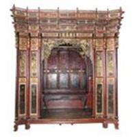 Asian antique furniture-antique beds