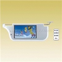 8 inch cunvisor car lcd monitor with built-in TV tuner