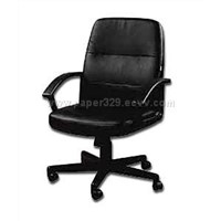 Mid-Back Leather Faced Managers Chair