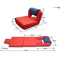 Three Conduplicate Floor Chair