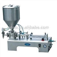 Semi-automati piston ointment filling machine