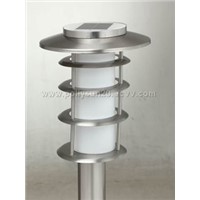 solar stainless lamp