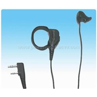 Earphone(PTE-510) With Drumhead Function For Two-Way Radio