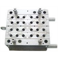 Mould of one-off syringe ( twin parts/set &amp; three parts/set )