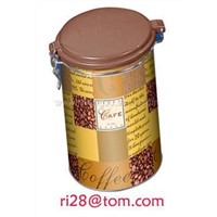 Tin Tea Box-Round