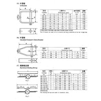 D-bracket&amp;amp;amp;insulated crossam clevis bracket&amp;amp;amp;aluminium binding strirrup