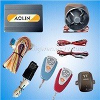 ONE WAY CAR ALARM WITH WATER/DUST-PROOF REMOTES
