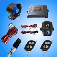 One-Way Car Alarm with Remote Preset Function and Power Window Output