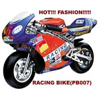 pocket bikes and racing bikes and super bikes and mini motos