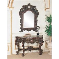 Resinic Mirror Frame and Table