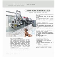 Double Routes Forming Production Line for Baby Diaper