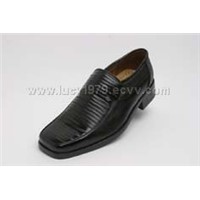 Insulation leather shoes
