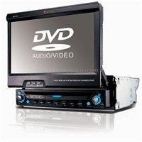 All-in-One In-Car DVD Entertainment System with Built-in Radio Tuner and Amplifier