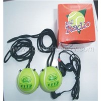New: Promotion Gifts, Tennis Ball Radio (CT-D972-2)