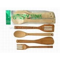 Bamboo Spoons, Forks, Tableware, and Kitchenware