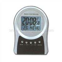 Radio Controlled Clock With Calendar &amp;amp;amp; Thermometer