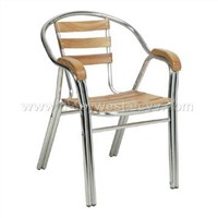 Aluminum-Wood Chair