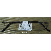 special rimless frame without screw