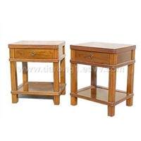 reproduction furniture--pair low cabinet