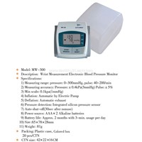Wrist Blood Pressure Monitor (digital sphygmomanometer)