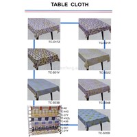 PVC or PE table cloth design 8