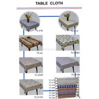 PVC or PE table cloth design 9