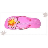 Manual flower series slipper
