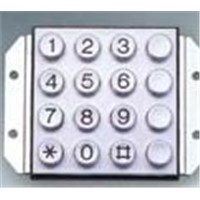 Public Telephone / Payphone Metal Keypad