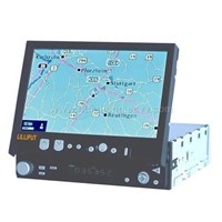 In-dash Touchscreen VGA TFT-LCD Onitor with TV Optional