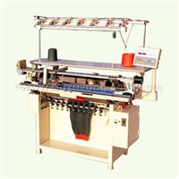 computerized knitting machine for sleeves