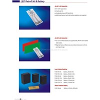 LED Retrofit Kit &amp;amp;amp; Battery