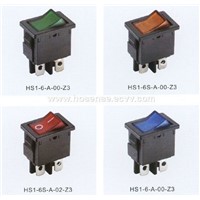 Rocker switch HS1-6