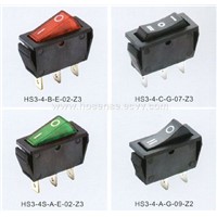 Rocker switch HS3-4